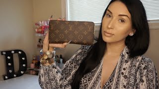 Louis Vuitton Zippy Wallet Review 2020 [upl. by Tnirb]