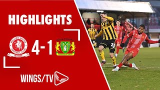 HIGHLIGHTS  Welling United 4 Yeovil Town 1 [upl. by Illyes369]