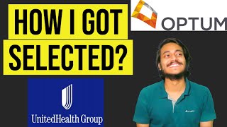 OPTUM INTERVIEW EXPERIENCE  UNITED HEALTH GROUP INTERVIEW QUESTIONS  INTERNSHIP OFFER  OPTUM OP [upl. by Suitangi167]