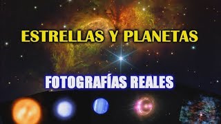 Qué son las estrellas que vemos en el cielo Imágenes reales [upl. by Oni]