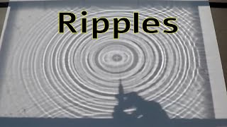 Ripples in water [upl. by Jourdan]