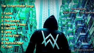 Top 10 Songs by Alan Walker  Alan Walker Songs 2020 [upl. by Noit]