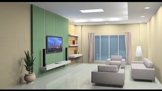 Interior design tutorial using Google Sketchup [upl. by Sheeb]