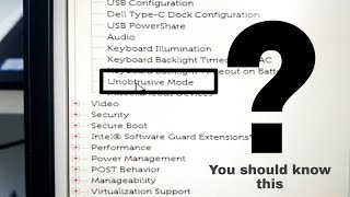 Coolest feature in windows  Unobtrusive mode  Dell features [upl. by Ennadroj509]