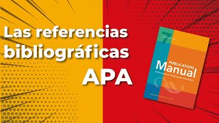 Las referencias bibliográficas APA [upl. by Lambertson]