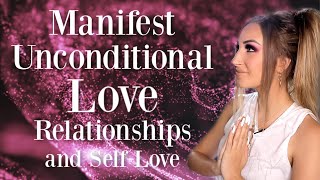 Meditation For Unconditional LOVE amp Attracting Your SOULMATE [upl. by Eenad]