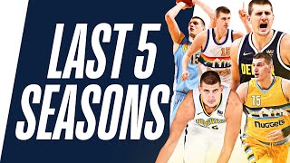 Nikola Jokics Top Plays  Last 5 Seasons [upl. by Ennasil]