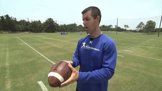 The Drop  How to Punt a Football Series by IMG Academy Football 2 of 5 [upl. by Louise517]