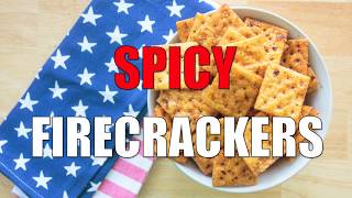 Spicy Saltines Fire Crackers Party Appetizer [upl. by Brackett163]