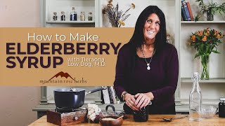 How to Make Elderberry Syrup amp Pro Tips Tieraona Low Dog MD [upl. by Obediah]