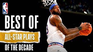 NBAs Best AllStar Game Plays Of The Decade [upl. by Yeltneb]