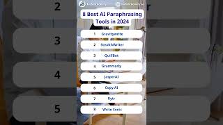 Top 3 Best AI Paraphrasing Tools [upl. by Kos584]