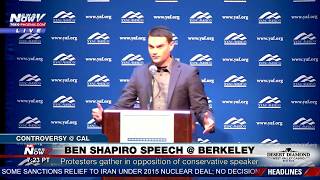 FULL SPEECH Conservative Ben Shapiro Speaks at UC Berkeley Amid Protests FNN [upl. by Rivers]