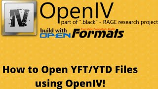 How to use and open YTDYFT Files using OpenIV [upl. by Kristi]