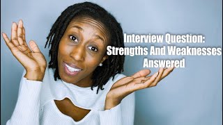 Nursing Interview Questions Strengths And Weaknesses [upl. by Danas]