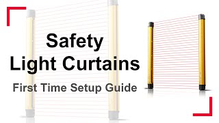 Safety Light Curtains KEYENCE GLR Series  First Time Setup Guide [upl. by Faina]