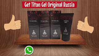 Comparison Titan Gel Original Russia amp Fake Titan Gel [upl. by Mchale]