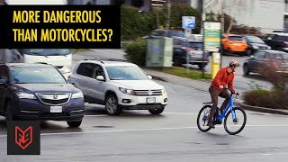 Why Electric Bikes are More Dangerous than Motorcycles [upl. by Aihsenot]