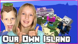 Building Our Own Island with Ronald  Minecraft Realm [upl. by Cacie403]