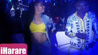 Watch Pokello shakes and serves it to Ginimbi on the dance floor [upl. by Eliathan]