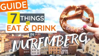 BEST FOOD IN NUREMBERG  The BEST 7 Foods to Try and Where to Eat in Nuremberg Germany [upl. by Llimaj]