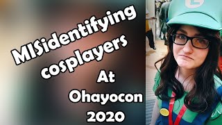 Misidentifying cosplayers at Ohayocon 2020 [upl. by Oswin86]