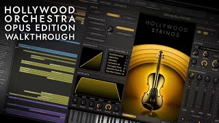 EastWest Hollywood Orchestra Opus Edition Walkthrough [upl. by Savell]