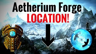 Aetherium Forge Location Lost to the Ages Quest  Skyrim REMASTERED [upl. by Oigile]