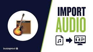 How to Import Audio Files into GarageBand [upl. by Amsed]