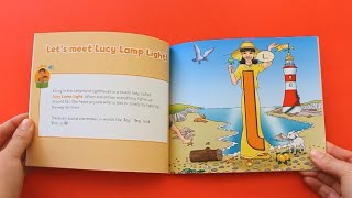 Letterland Story Corner  Lucy Lamp Light likes to listen [upl. by Alemap685]