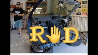 Honda Civic Right Hand Drive Conversion How To RHD PT1 [upl. by Bolton]