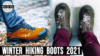 Top 10 Hiking Boots for the Winter Season of 20212022 Waterproof and Insulated Models [upl. by Meirrak]