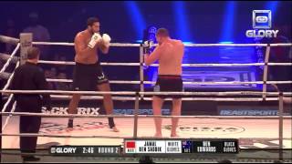 GLORY 12 New York Jamal Ben Saddik vs Ben Edwards [upl. by Eelanaj]