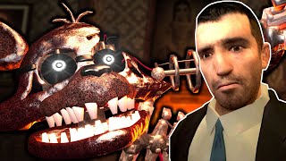 FNAF SURVIVAL IN A SCARY MANSION  Garrys Mod Gameplay [upl. by Eikcin]