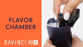 How To Use The Flavor Chamber on Your IQC Vaporizer  DaVinciTechcom [upl. by Onairda]