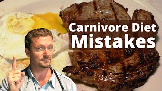 CARNIVORE Diet Mistakes 15 Carnivore Diet Tips 2024 [upl. by Coward871]