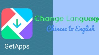 Xiaomi MI GetApps Language Changing From Chinese [upl. by Ronyar]