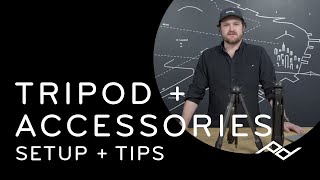 Peak Design Travel Tripod  Accessories Setup  Tips [upl. by Lesab]