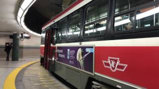 TTC STREETCARS at Union Station 4K [upl. by Avenej]