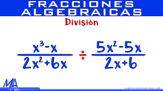 División de fracciones algebraicas [upl. by Christabel]