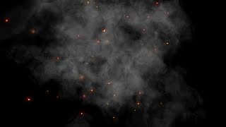 Fire Particles Background Video With Smoke Effect [upl. by Mcnair]