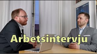 Arbetsintervju exempel och tips [upl. by Odrarej]