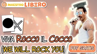 We Will Rock you per bambini  Viva Rocco il Cocco con body percussion [upl. by Marpet]