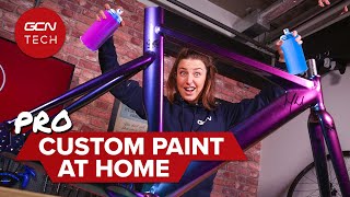 How To Custom Paint A Bike Like A Pro With Some Help From Fatcreations [upl. by Nolyk]