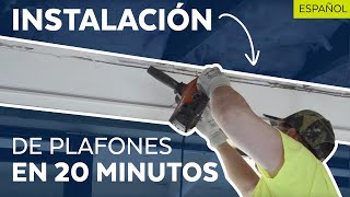 Cómo instalar plafones acústicos  Armstrong Ceiling Solutions [upl. by Ahseenyt337]