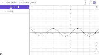 TUTORIAL  ¿Cómo utilizar GeoGebra para graficar funciones trigonométricas [upl. by Eniala]