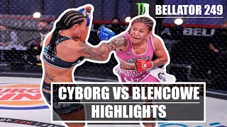 Cris Cyborg Vs Arlene Blencowe Bellator 249 full fight Highlights [upl. by Banerjee]