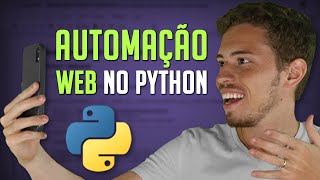 Como Fazer uma Automação Web Utilizando Python e Selenium [upl. by Anirtep]