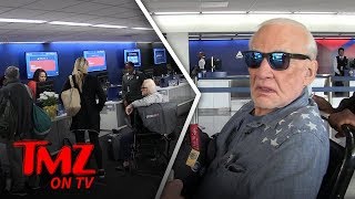 Buzz Aldrin  Airport Meltdown  TMZ TV [upl. by Gow]