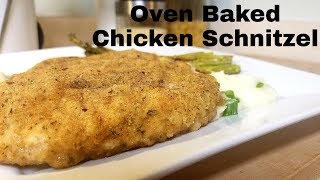 Oven Baked Chicken Schnitzel [upl. by Odelia]